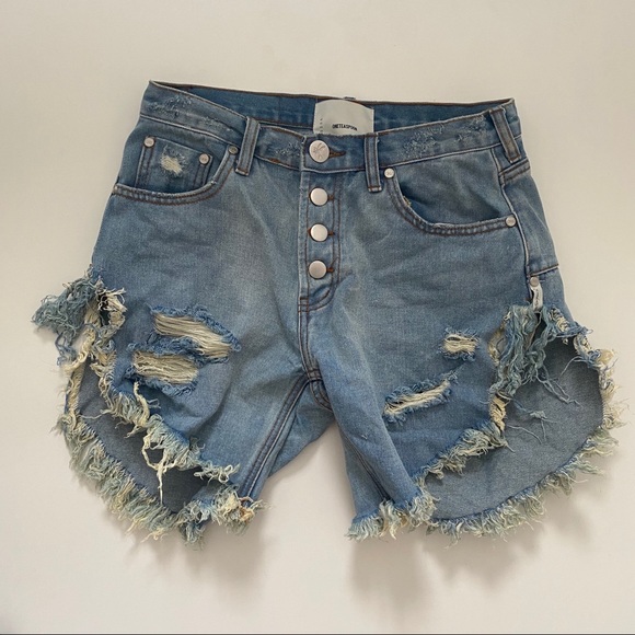 One Teaspoon Frankie Cut Off Shorts 